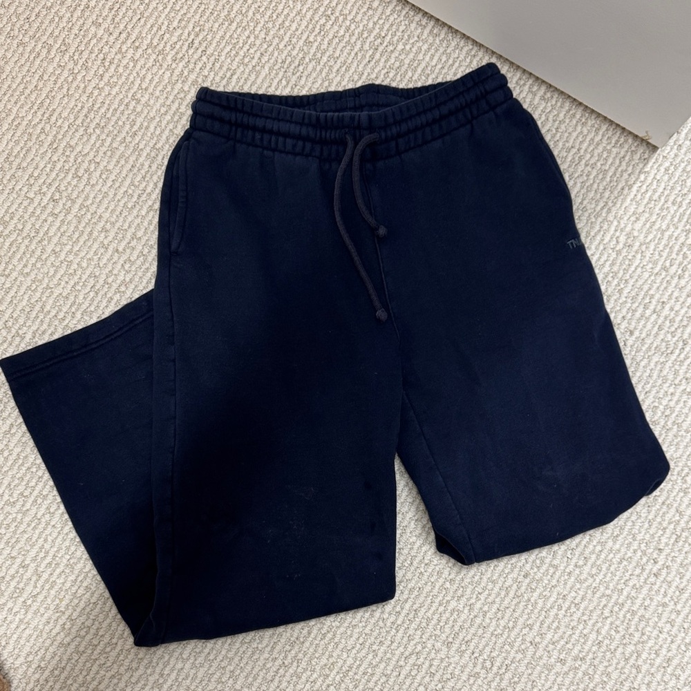 Aritzia TNA Navy Blue Sweatpants